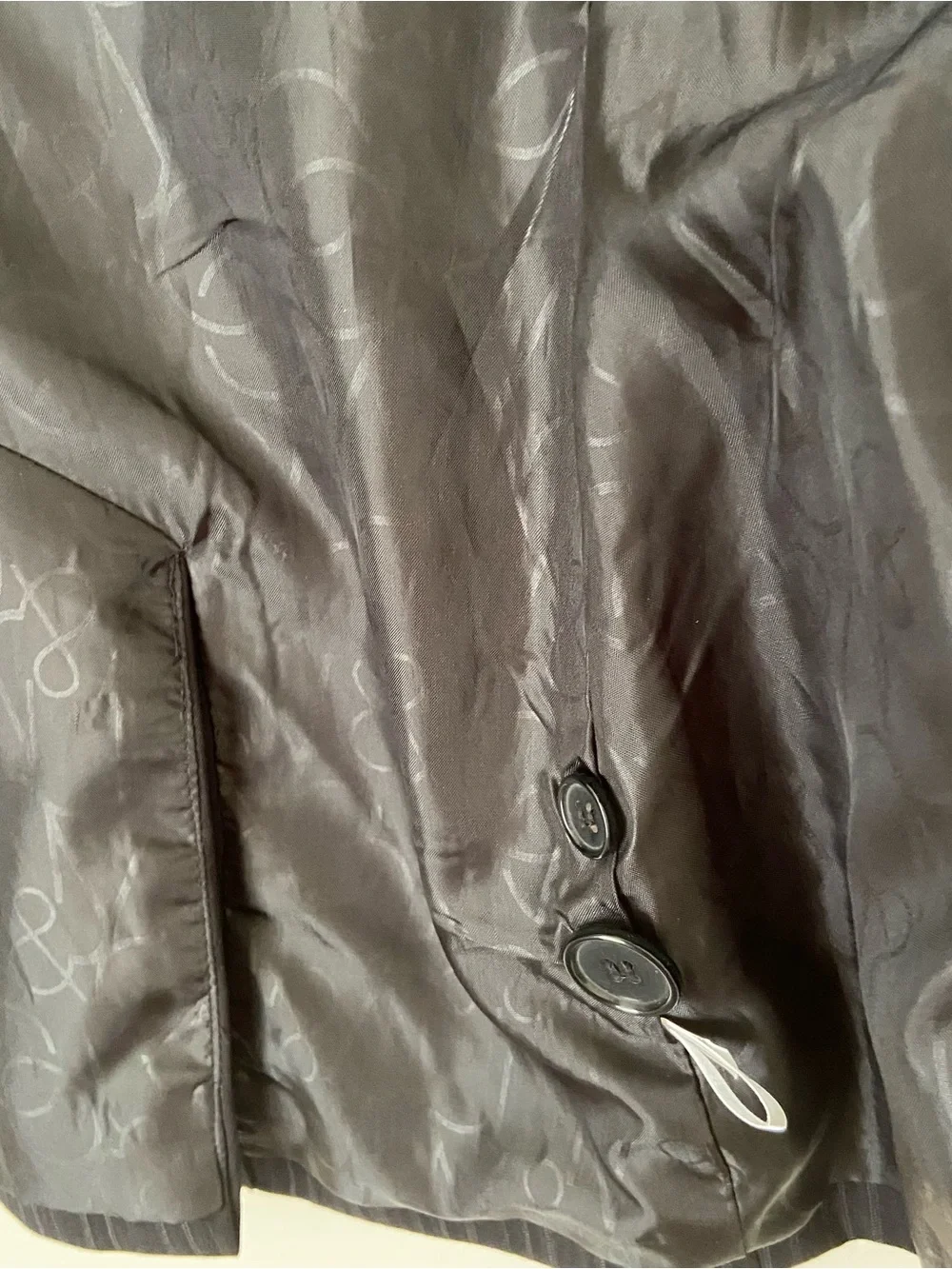Like New! New York & Company Pinstripe Blazer – Size 2 – Black– Career/Office